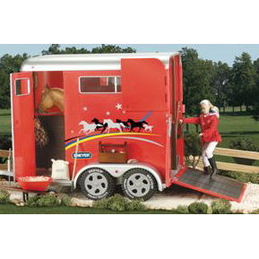 View Item Breyer Traditional 2611 Horse Trailer
